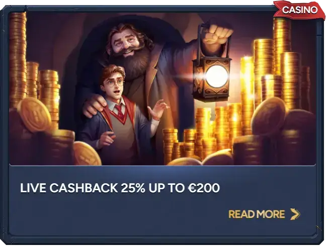 Første innskuddsbonus 100% opptil €100 / 1 000 NOK